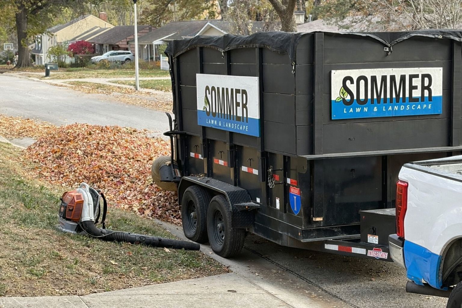 Sommer Lawn & Landscape crew at work