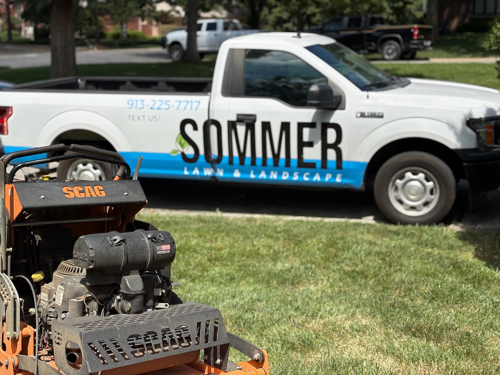 Sommer Lawn & Landscape crew at work